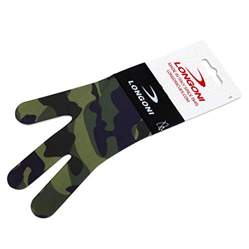 LONGONI Billiard POOL CUE GLOVE Fancy Military 1 for Left hand - Thumbnail 5