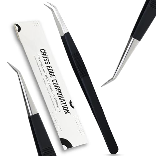 Cross Edge Corporation Curved Isolation Lash Tweezers 14cm, CEC-ISO24