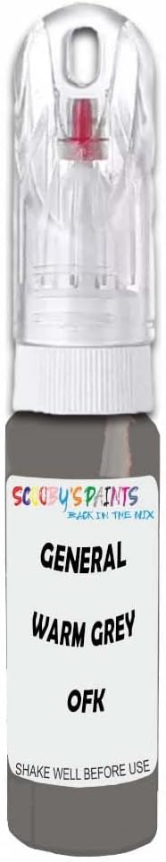 Touch Up Paint Compatible With General Motors Corp Warm Grey (2) Ofk Scratch Fix Automotive Car (20Ml)