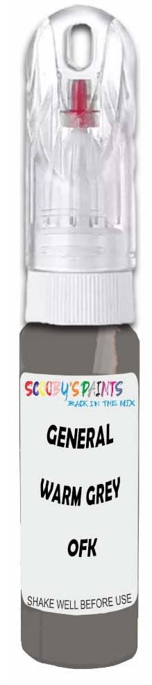 Touch Up Paint Compatible With General Motors Corp Warm Grey (2) Ofk Scratch Fix Automotive Car (20Ml)