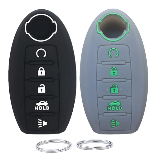 Protection clé Nissan KR5S silicone anti-choc pour Altima Pathfinder