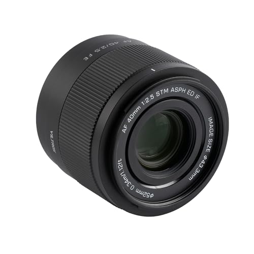 Objectif auto focus 40 mm f/2.5 E Viltrox compact pour boîtier Sony Alpha - 4