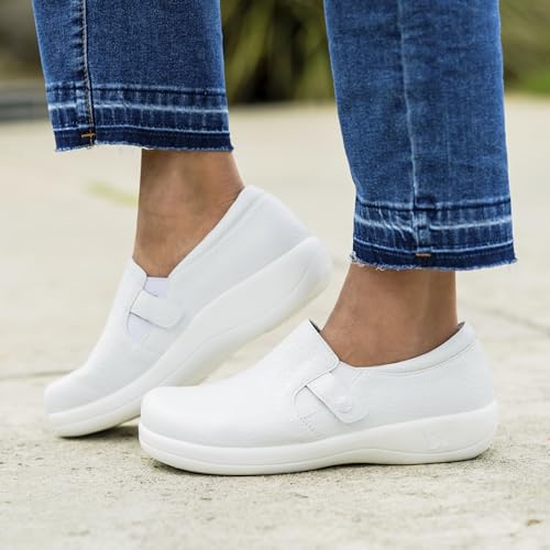 Image of Alegria Women's Kara Slip-On Comfortable Women's Nursing, Service, Healthcare Professional Shoes