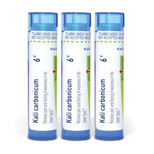 Boiron Kali Carbonicum 6c Homeopathic Medicine for Pain and Weakness