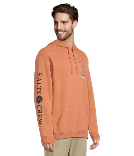 Image of Salty Crew Men's Tailed Hood Fleece - Men's Fashion Casual Long Sleeve Hoodie Cotton - Lifestyle Beach Apparel