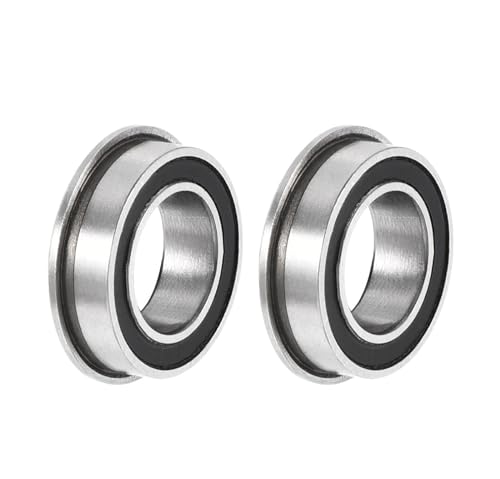 Roulement à billes MF106-2RS bride acier micro étanche 6x10x3mm pour guidage axe moteur