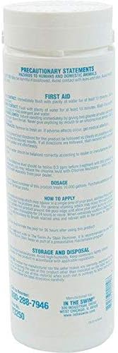 In The Swim A+ Pool Stain Remover - 100% Ascorbic Acid - 2 Pound | Professional-Grade Metal & Organic Stain Treatment