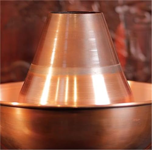 Olla de cobre para shabu shabu tradicional de 30 cm con carbón 3