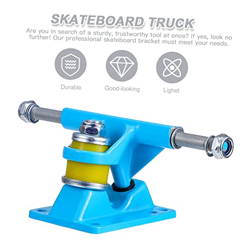Unomor Skateboard Wheel Bracket Kids Scooter Metal Brackets Kids Skateboards 1 Pair Longboard Bracket Skateboard Wheels Trucks Longboard Trucks Skateboard Bridge Base Skateboard Parts #TOP5