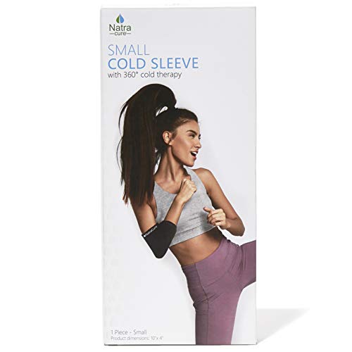 NatraCure Gel Cold Sleeve Wrap - Small Reusable IceTherapy Sleeve