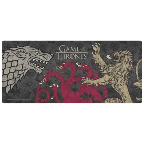Tapis de souris gaming grande taille Game of Thrones imperméable et antidérapant de 90cm - 2
