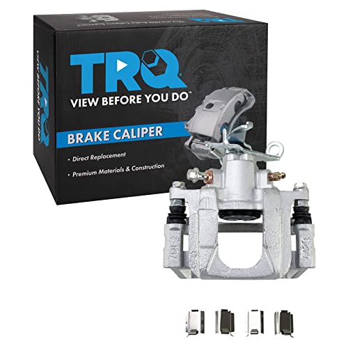 Image of TRQ Rear Right Brake Caliper w /Bracket Passenger Side | For 2009-2013 Dodge Journey