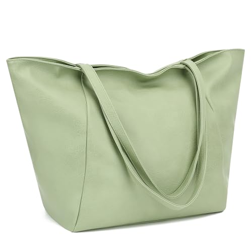Image of TANTOMI Tote Purse for Women Large Shoulder Bag for Work Travel Purse and Handbags Weekender Bag with Zipper
