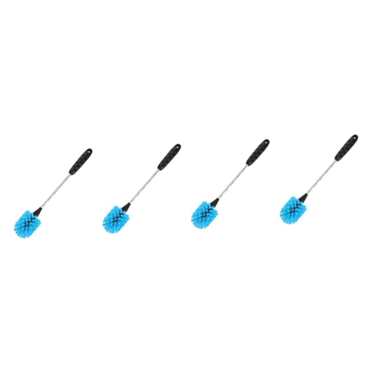 ibasenice 4pezzi Spazzola Per La Pulizia Di Bottiglie e Tazze Spazzola Lunga Per Lavaggio Perfetta Per Bottiglie e Biberon Design Ergonomico e Resistente Utensile Essenziale Per La Cucina