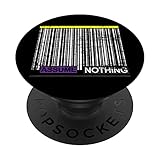 LGBTQ Pride Assume Nada Bandera Agender Regalo No Binario PopSockets PopGrip Intercambiable