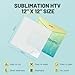 HTVRONT Sublimation Vinyl for Cotton Shirts - 10 Pack 12