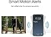 Zmodo 1080p 3pack Mini WiFi Camera, Two-Way Audio, Video Baby Monitor, Black with White, 3 Count (Pack of 1) (ZM-SH75D001-WA-3)
