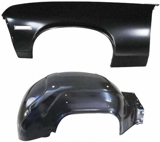 1970-74 Nova Front LH Inner and Outer Fenders