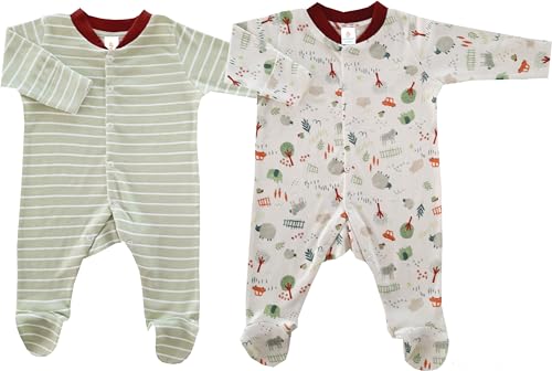Image of Sleepsuit for New Born Babies /Infant, 3-6 Months, Multi-1