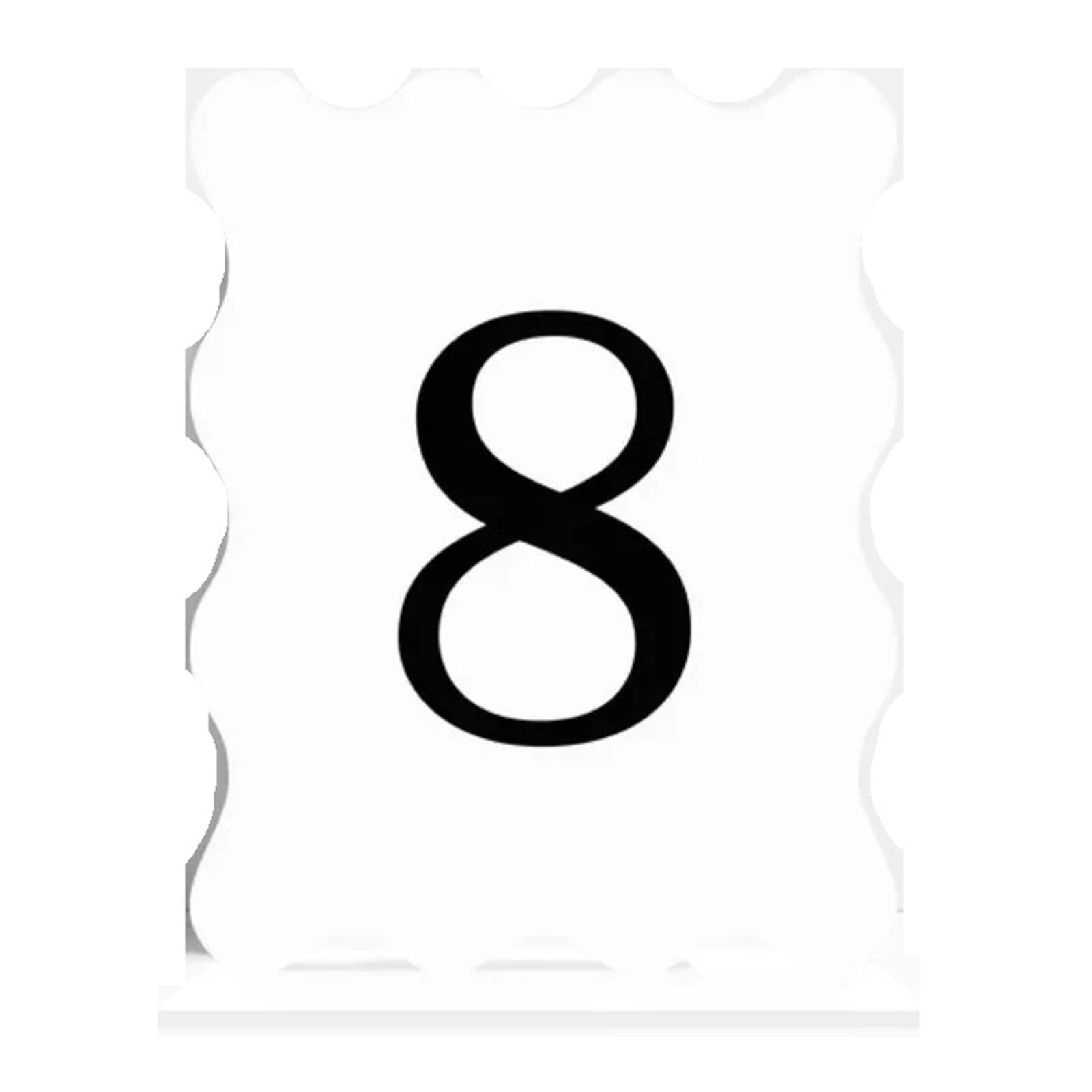 1–20 Stück Wave-Tischnummern FüR Restaurants