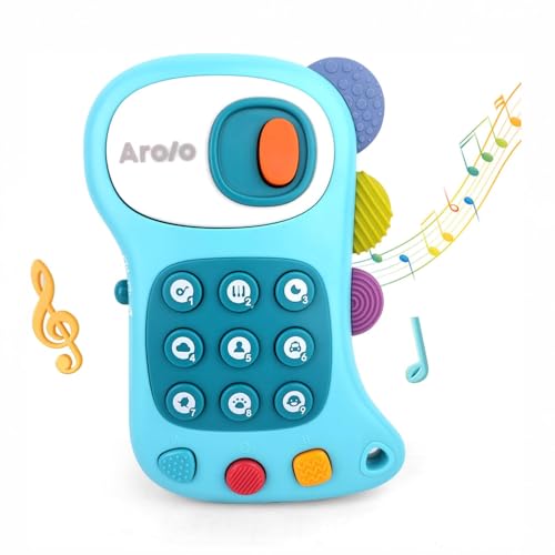 Brinquedo de Dinossauro Musical Telefone Celular para Bebês