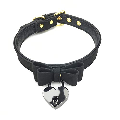 Intimate Lover Christmas Bell Choker Collar Necklace Lolita Bow Collar Cat Kitty Velvet Necklace (L) by Intimate Lover - Used condition - Image 2