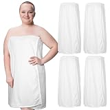 4 Toallas envolventes para Mujer, Talla única