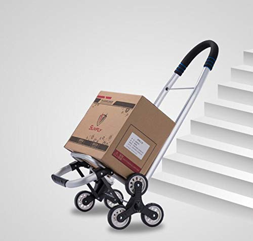 Einkaufstrolley für Lebensmittel, leicht, zusammenklappbar, mit Drehrollen, wasserdichter Handwagen-Griff, verstellbar… – Bild 4