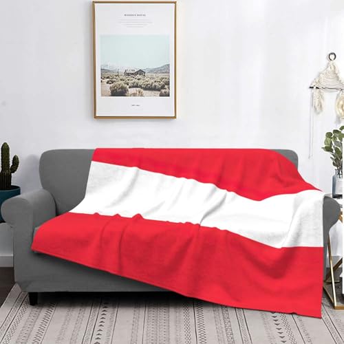 Couverture légère drapeau autrichien pour protéger lit et canapé - 5