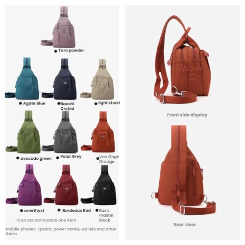 Waterproof 2-Way Commuter Bag, Oxford Large Capacity Two Shoulder/Crossbody Bag, Travel Tote For Women & Man4