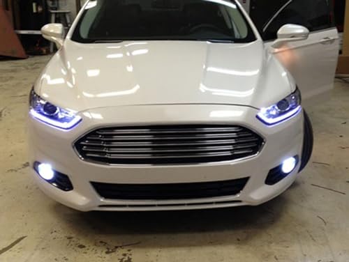 Luces LED antiniebla blancas Xenon iJDMTOY para autos miniatura 6
