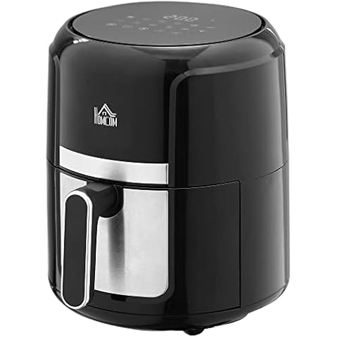 Freidora de Aire HOMCOM 4L sin Aceite con 12 Programas Cover