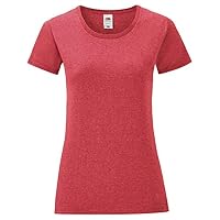 Fruit of the Loom – Fruit of the Loom Ladies Iconic T-Shirt Größe S - XXL, Farbe