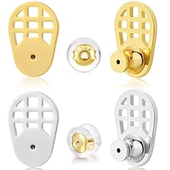 4pcs White+2pcs Gold