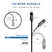 Opluz 16FT Charging Cable, 5M USB Phone Charger Cord Fast Charging Durable Braided Nylon Cord Compatible with Phone X / 8/8 Plus / 7/7 Plus / 6S / 6S Plus / 6/6 Plus/SE, Pad and Pod Touch