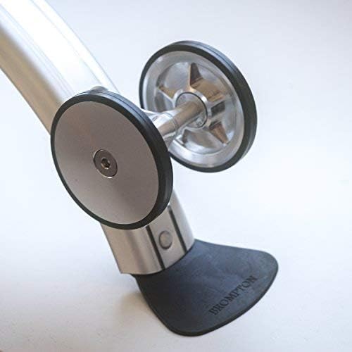 a c e Large Stylish Double Mudguard Roller for Brompton Lightweight Silver L-Doub-ROL-SIL