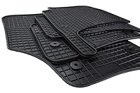 kfz-premiumteile24 Gummimatten Kompatibel mit Touareg (7L) Cayenne (9PA) Baujahr 2002-2010 Fußmatten Allwetter Automatten Premium Qualität 100% Passgenau 4-teilig