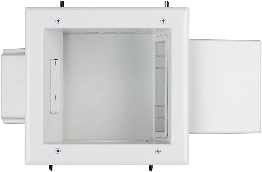 Expandable Media Box w/ 15 Amp/125 Volt Duplex Receptacle, ETL, 1 Pack