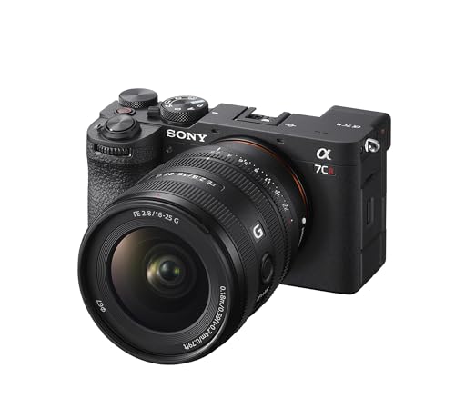 Sony FE 16-25 mm f/2.8 G Vollformat-Weitwinkelzoomobjektiv, kompatibel mit gesamter A7-Serie & A6000-Serie & ZV-E10, E-Mount (SEL1625G)