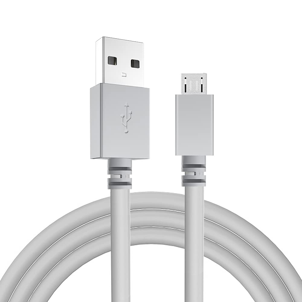 Replacement USB Charging Cable Cord Power Supply Line Compatible for Bose SoundLink Revolve/Revolve+ Mini/Mini2 Wireless Speaker/QC20/QC30/QC25/QC35 Headphones (3.3ft/Grey-White)