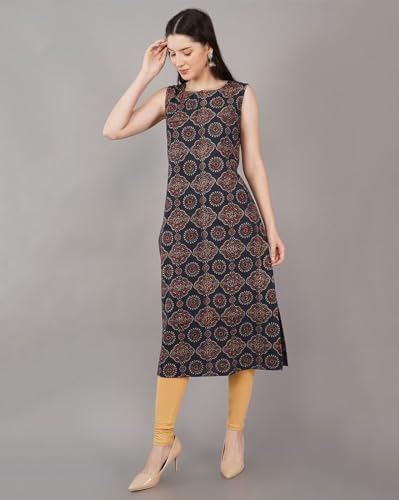 Image of PATLANI Women's Crepe Full Stitched Kurti.