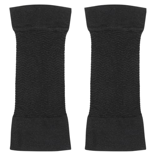 Damen Arm Former Elastische Oberarm Shaper Sleeve für Sport Fitness Anti- (Schwarz)