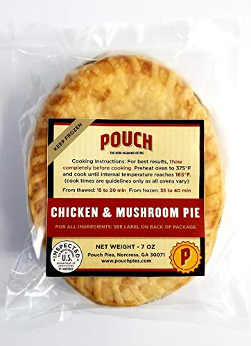 All Natural Savory Meat Pies, 12 Pack, 7-Ounce (Chicken & Mushroom)