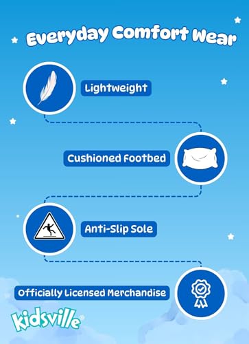 Image of Kidsville Official Marvel Comic Captain America Printed Sandals For Kids Boys Anti-Skid Comfortable | Adjustable Double Strap Closure | Flexible & Lightweight Footwear for Baby