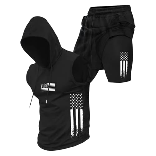 Ensemble capuche d'été respirant et léger pour le sport homme