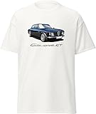 alfa giulia gt junior vendo Manica Corta; Girocollo ChriStyle T-Shirt Alfa GT Junior Uomo Bambino Maglietta Alfa GT Modello Junior Giulia Scalino (L)