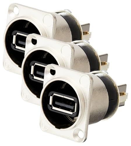 Neutrik NAUSB-W USB-Adapter, 3er Pack