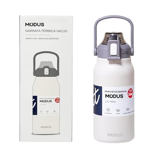 Garrafa Térmica Isolada a Vácuo De Aço Inoxidável 304 1700ML Grande Capacidade Com Canudo (Branco)