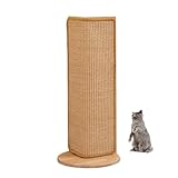 YPDOPORA Cat Scratching Card, Scratching Post, Sisal Scratching Mat, Scratching Post Furniture, Strong and Adsorbable Overlock, for Wall and Corner, Cat Scratcher for Indoor Cats,A