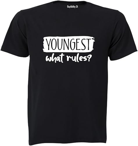 Unisex Youngest Child - What Rules - Kids T-Shirt